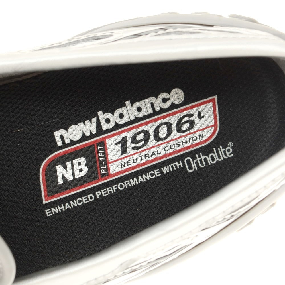 【中古】ニューバランス NEW BALANCE 2024年秋冬 U1906LAE  メッシュ ローファー スニーカー シルバー【 27cm 】【 状態ランクA 】【 メンズ 】