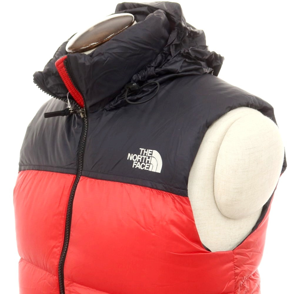 【中古】ザノースフェイス THE NORTH FACE ナイロン PERTEX ダウンベスト レッドxブラック【 L 】【 状態ランクB 】【 メンズ 】
[APD]