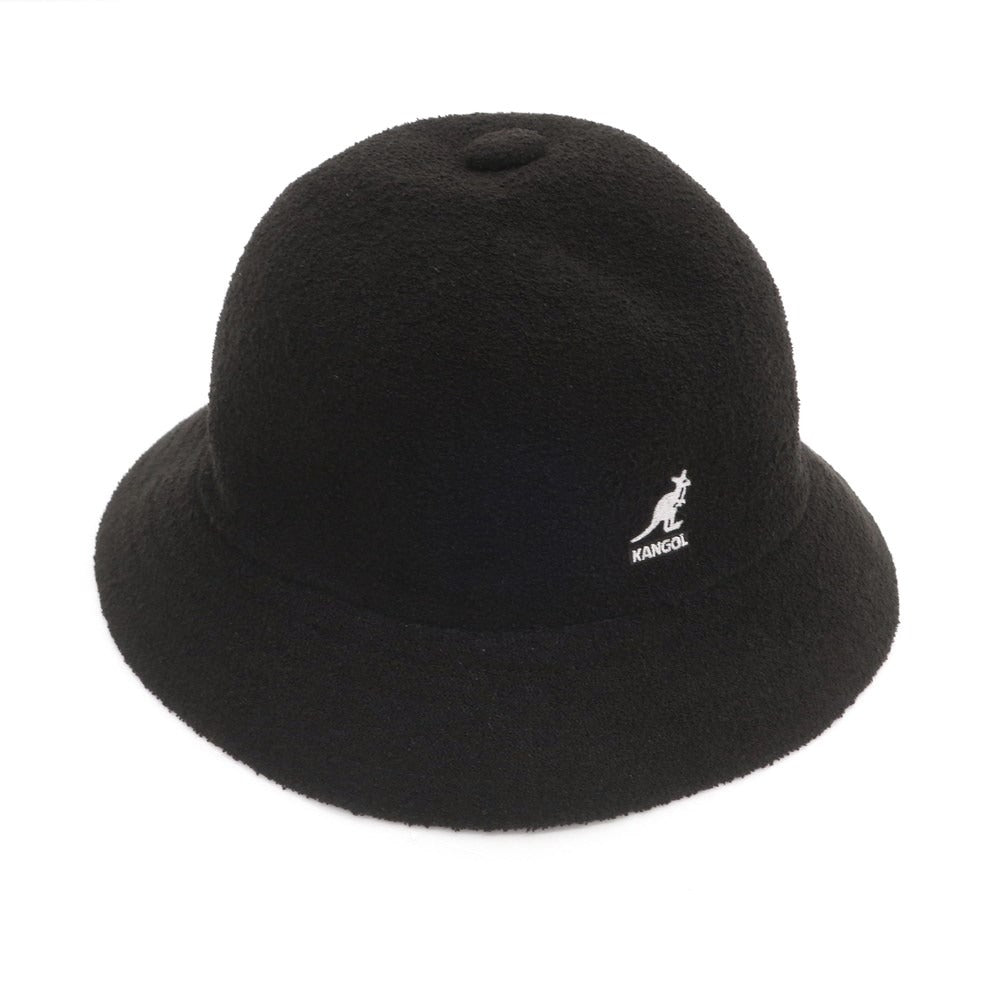 【中古】ワイルドサイド ヨウジヤマモト WILDSIDE YOHJI YAMAMOTO × KANGOL ベルハット ブラック【 XL 】【 状態ランクA 】【 メンズ 】