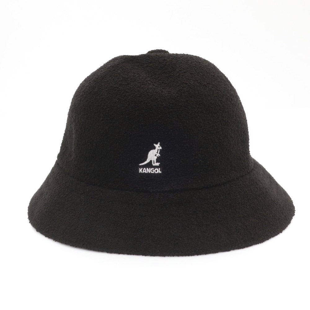 【中古】ワイルドサイド ヨウジヤマモト WILDSIDE YOHJI YAMAMOTO × KANGOL ベルハット ブラック【 XL 】【 状態ランクA 】【 メンズ 】