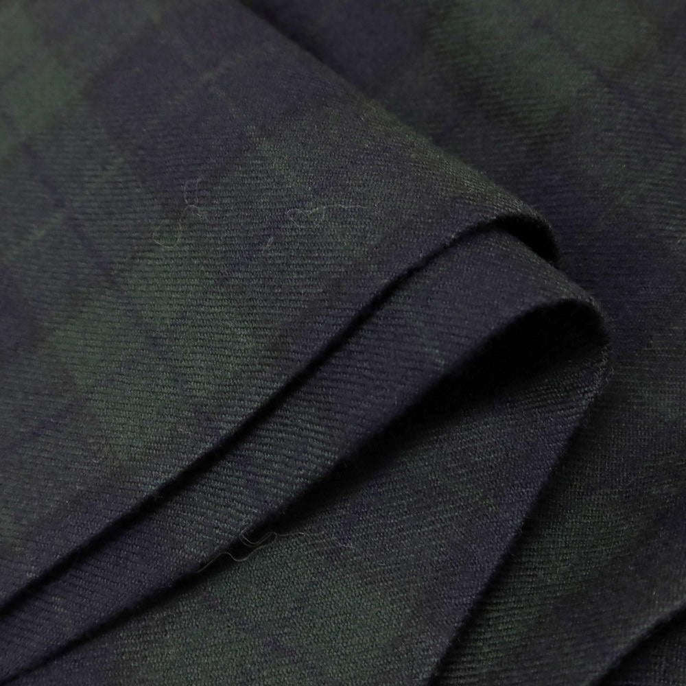 【美品】INCOTEX ダークネイビーウールスラックス　46 incotex スラックス ダークネイビー 46 フランネル ウール 100% 美品