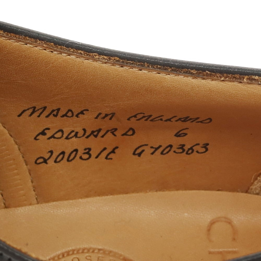 【中古】チーニー CHEANEY EDWARD カーフ ウイングチップ ドレスシューズ ブラック【 6F 】【 状態ランクB 】【 メンズ 】