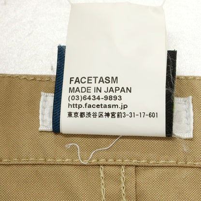 【中古】ファセッタズム FACETASM コットンポリエステル系 ジップアップ オーバーオール カーキベージュ【 M 】【 状態ランクC 】【 メンズ 】