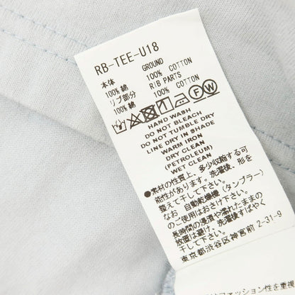 【中古】ファセッタズム FACETASM コットン クルーネック 半袖Ｔシャツ グレーブルー【 表記なし 】【 状態ランクC 】【 メンズ 】