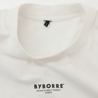 【中古】バイボレ BYBORRE × Dover Street Market コットン クルーネック 長袖Ｔシャツ ホワイト【 L 】【 状態ランクC 】【 メンズ 】
[APD]