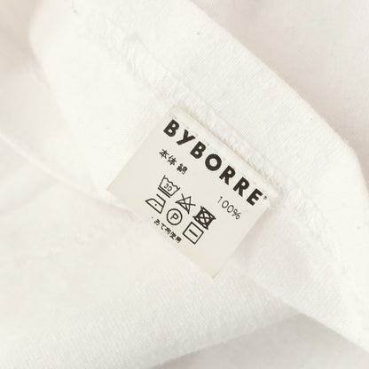 【中古】バイボレ BYBORRE × Dover Street Market コットン クルーネック 長袖Ｔシャツ ホワイト【 L 】【 状態ランクC 】【 メンズ 】
[APD]