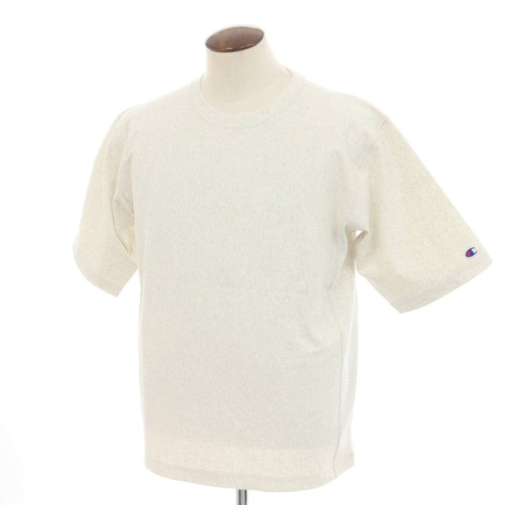 【中古】【未使用】チャンピオン Champion URBAN RESEARCH別注 コットン リバースウィーブ型 クルーネック 半袖Ｔシャツ オートミール【 L 】【 状態ランクS 】【 メンズ 】