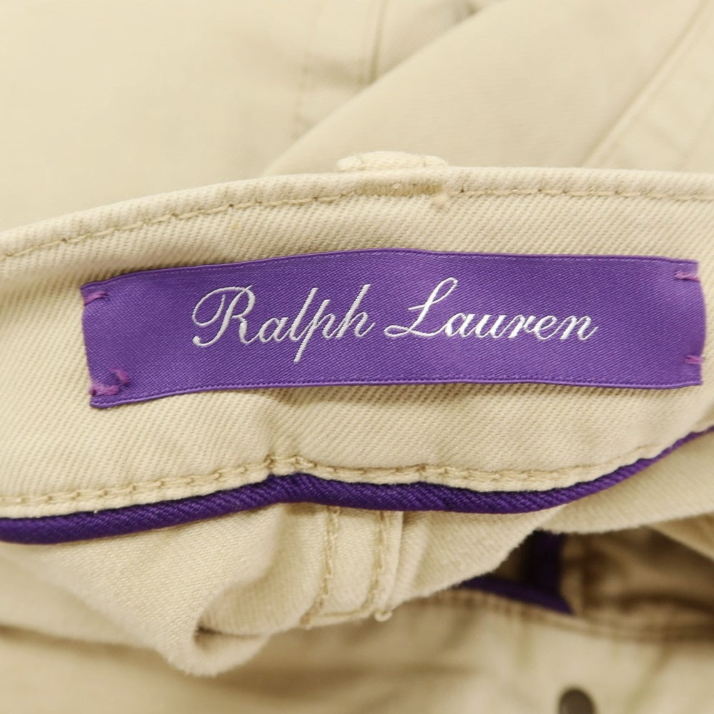 【中古】ラルフローレン パープルレーベル RalphLauren Collection Purple Label コットン 5ポケットパンツ ベージュ【 29 】【 状態ランクB 】【 メンズ 】