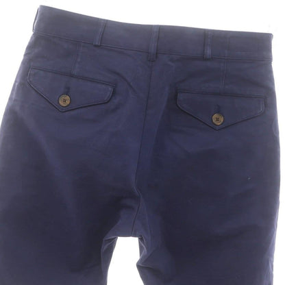 【中古】メゾンキツネ MAISON KITSUNE ツイルコットン ショートパンツ ネイビー【 28 】【 状態ランクC 】【 メンズ 】