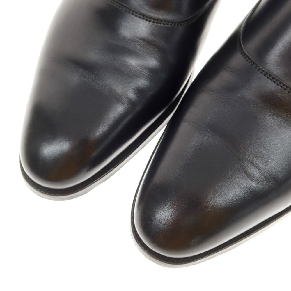 【中古】ジョンロブ John Lobb 伊勢丹10周年 シングルモンクストラップ ドレスシューズ ダークネイビー【 7E 】【 状態ランクA 】【 メンズ 】