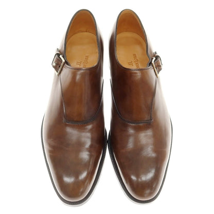 【中古】ジョンロブ John Lobb JERMYN II シングルモンクストラップ ドレスシューズ ブラウン【 6E 】【 状態ランクA 】【 メンズ 】