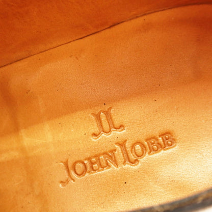 【中古】ジョンロブ John Lobb JERMYN II シングルモンクストラップ ドレスシューズ ブラウン【 6E 】【 状態ランクA 】【 メンズ 】