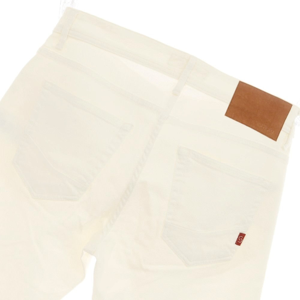 [Used] SIVIGLIA Stretch Cotton Jeans Denim Pants White [30] [Condition Rank B] [Men&