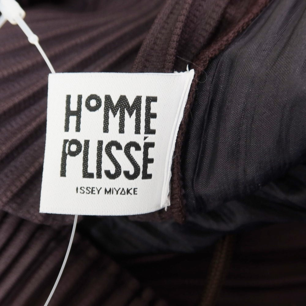 【中古】オム プリッセ イッセイミヤケ HOMME PLISSE ISSEY MIYAKE 2024年秋冬 RB COLOR PALETTE 2 イージーパンツ ダークパープル【サイズ表記なし（L位）】【PUP】【S/S】【状態ランクA】【メンズ】