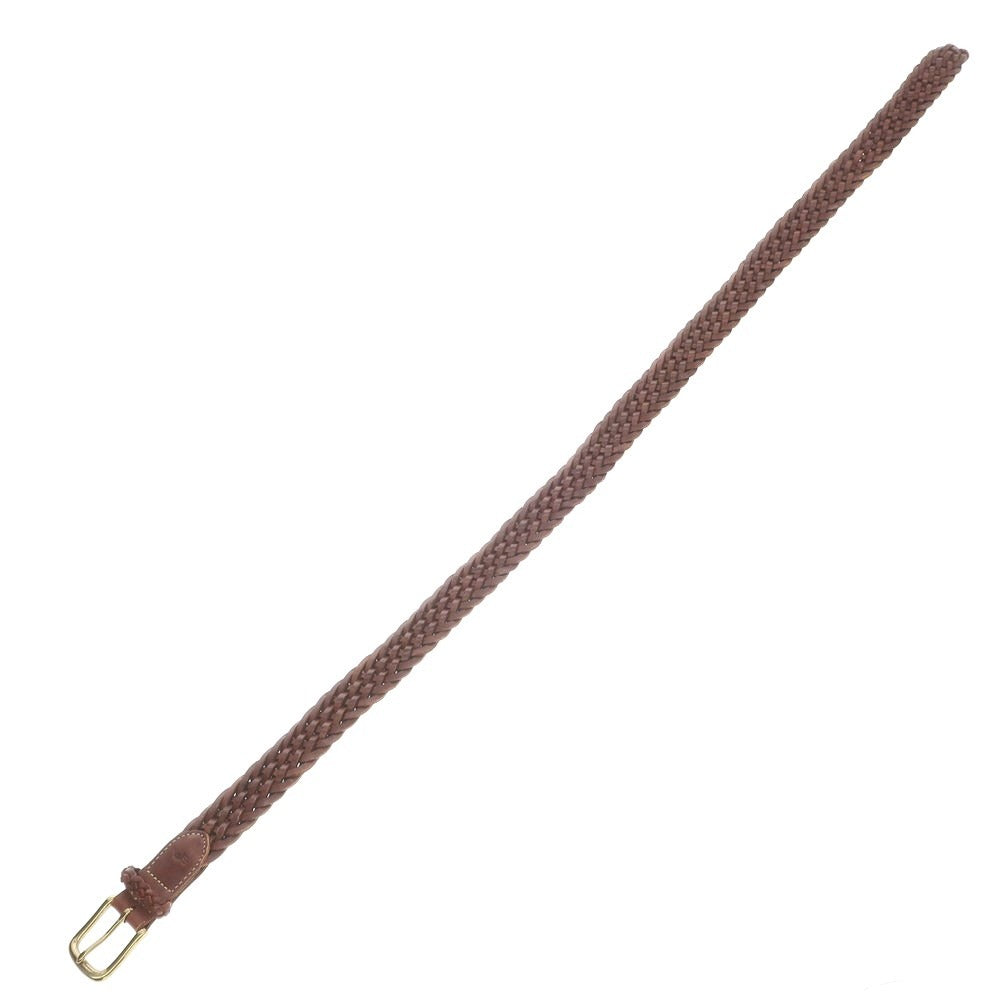 中古】ラルフローレン RALPH LAUREN レザー メッシュ ベルト