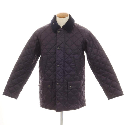 【中古】【未使用】バブアー Barbour ナイロン 中綿 キルティングブルゾン ネイビー【 38 】【 状態ランクS 】【 メンズ 】