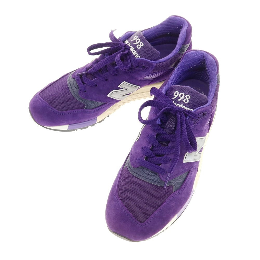 【中古】ニューバランス NEW BALANCE U998TE スニーカー パープル【 27.5cm 】【 状態ランクB 】【 メンズ 】
[APD]