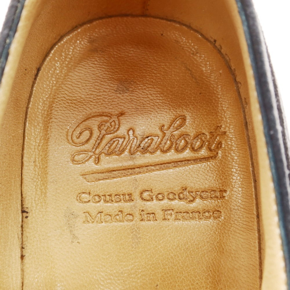 【中古】パラブーツ Paraboot シャンボード スエード  ドレスシューズ ネイビー【 6.5 】【 状態ランクB 】【 メンズ 】
[APD]