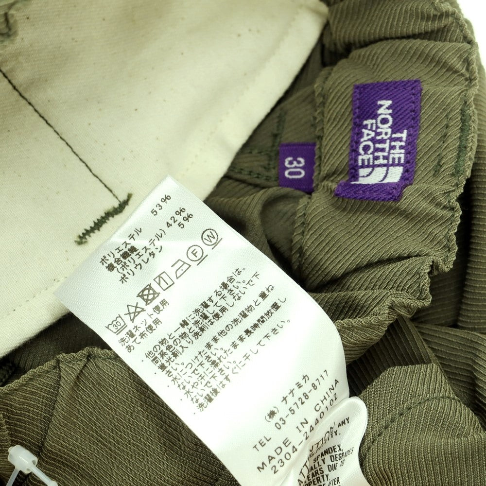 【中古】ザノースフェイスパープルレーベル THE NORTH FACE PURPLE LABEL ポリエステル イージーパンツ モスグリーン【 30 】【 状態ランクB 】【 メンズ 】