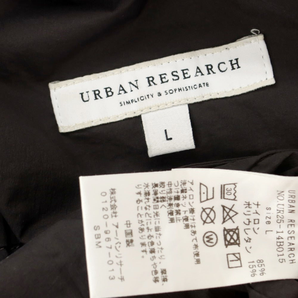 【中古】アーバンリサーチ URBAN RESEARCH ストレッチ ナイロン イージー カーゴパンツ ダークグレー【 L 】【 状態ランクB 】【 メンズ 】