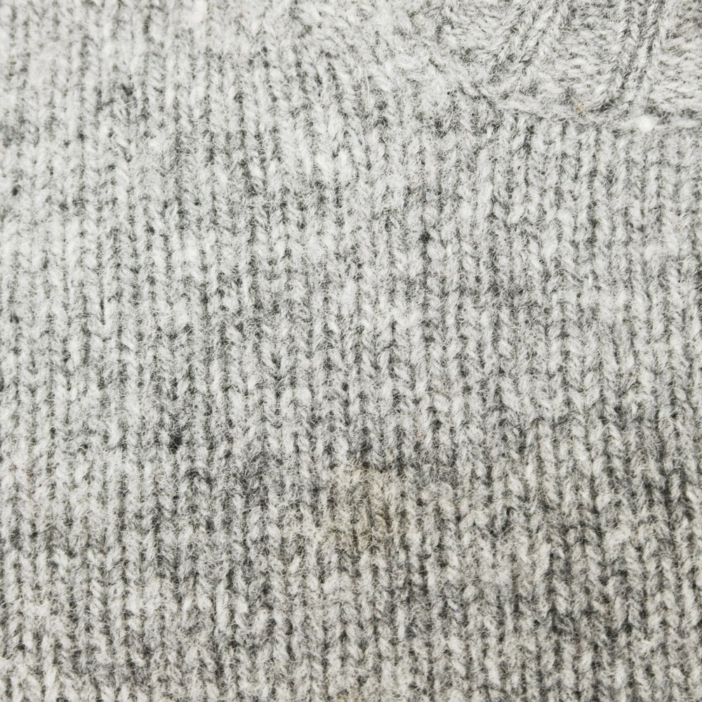 [Used] ZANONE Wool Crew Neck Pullover Knit Gray [46] [Condition Rank C] [Men&