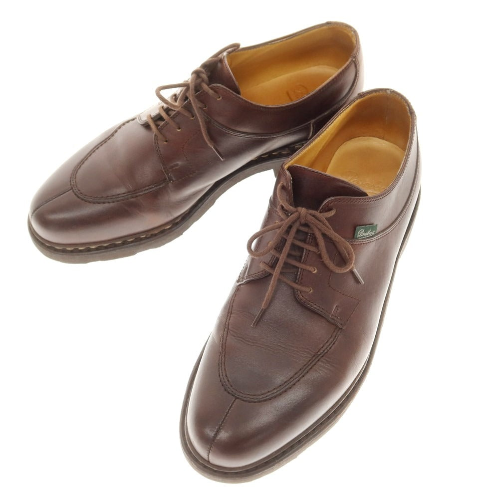 【中古】パラブーツ Paraboot AVIGNON スプリットトゥ ドレスシューズ ブラウン【 7 】【 状態ランクB 】【 メンズ 】