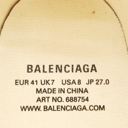 【中古】【未使用】バレンシアガ BALENCIAGA ARENA レザー ローカット スニーカー クリーム【 27cm 】【 状態ランクS 】【 メンズ 】