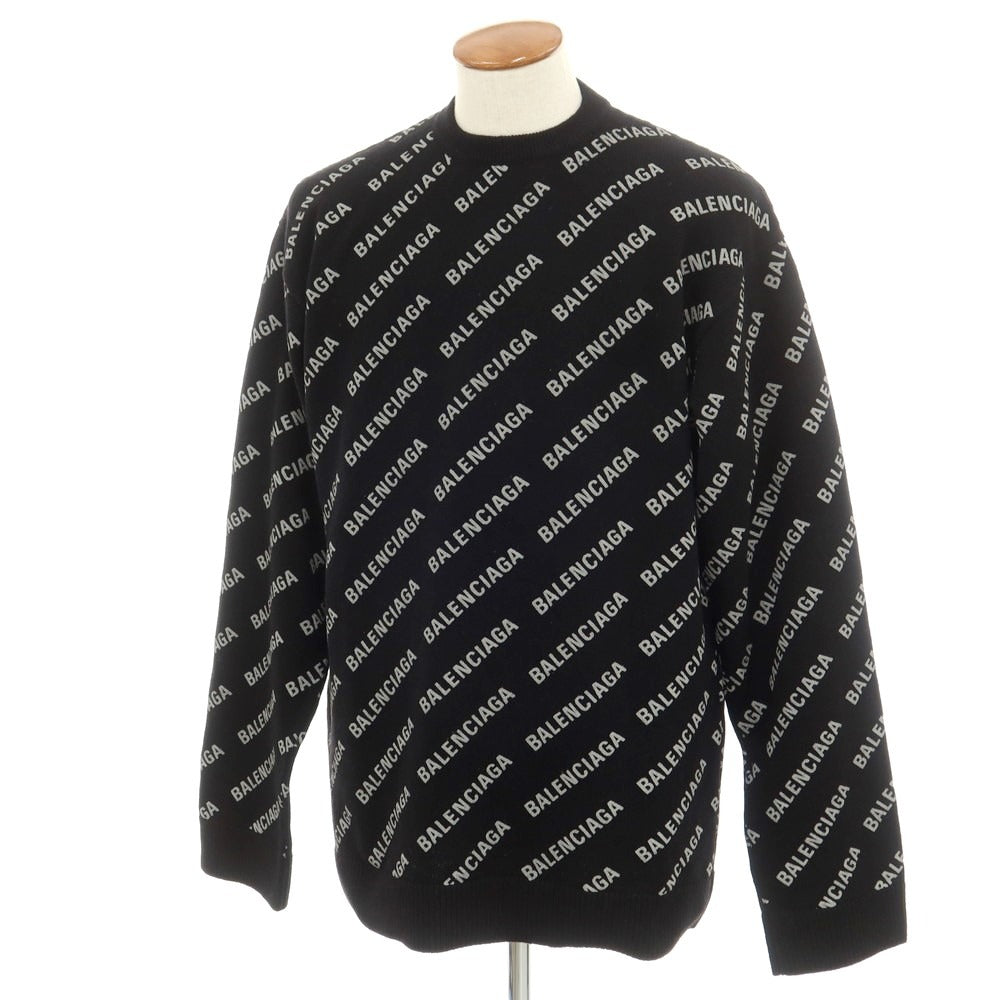 【中古】バレンシアガ BALENCIAGA カシミヤウール クルーネック プルオーバーニット ブラックxホワイト【 M 】【 状態ランクA 】【 メンズ 】
[APD]