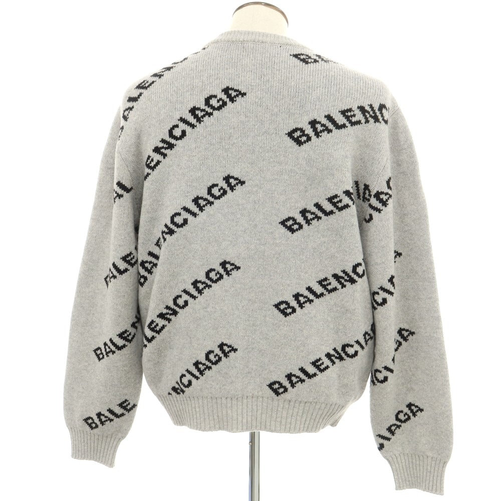 【中古】バレンシアガ BALENCIAGA キャメルウール クルーネック プルオーバーニット グレーxブラック【 XXL 】【 状態ランクA 】【 メンズ 】
[APD]