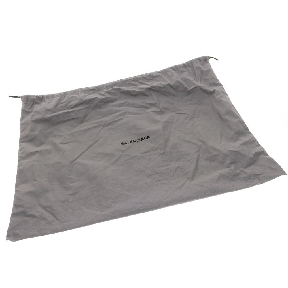 【中古】バレンシアガ BALENCIAGA キャンバス トートバッグ オフホワイトxブラック【 状態ランクA 】【 メンズ 】 [EPD]