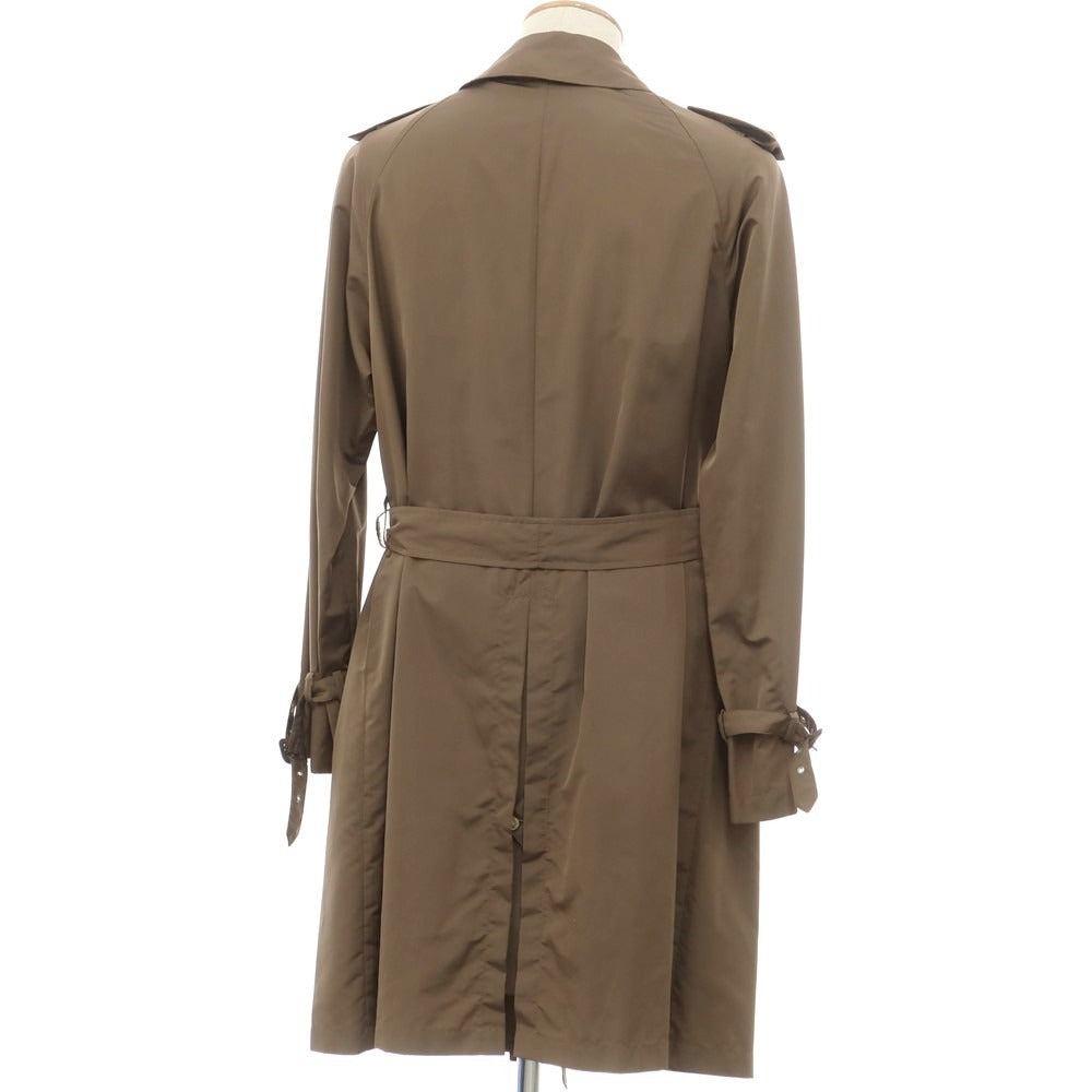 【中古】マッキントッシュ Mackintosh ポリエステル トレンチコート カーキブラウン【サイズ42】【 状態ランクC 】【 メンズ 】[EPD]