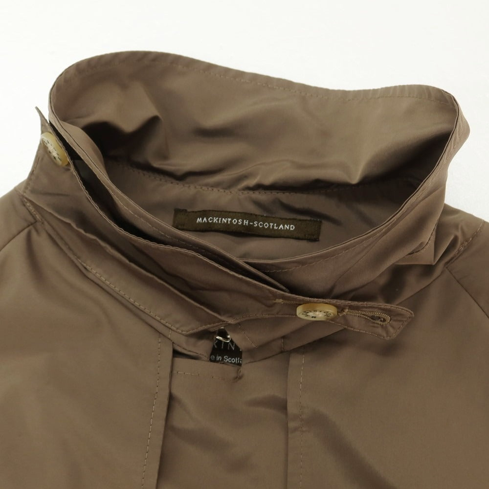 【中古】マッキントッシュ Mackintosh ポリエステル トレンチコート カーキブラウン【サイズ42】【 状態ランクC 】【 メンズ 】[EPD]