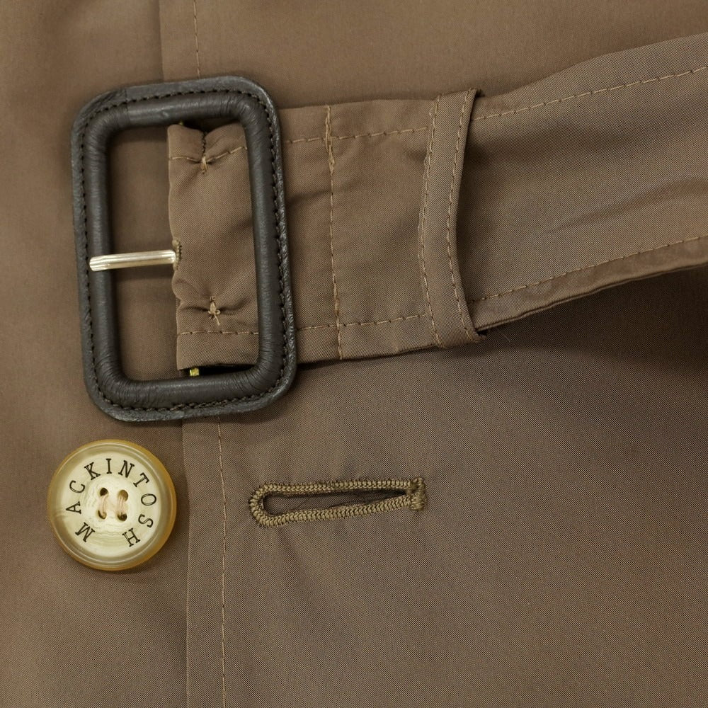 【中古】マッキントッシュ Mackintosh ポリエステル トレンチコート カーキブラウン【サイズ42】【 状態ランクC 】【 メンズ 】[EPD]