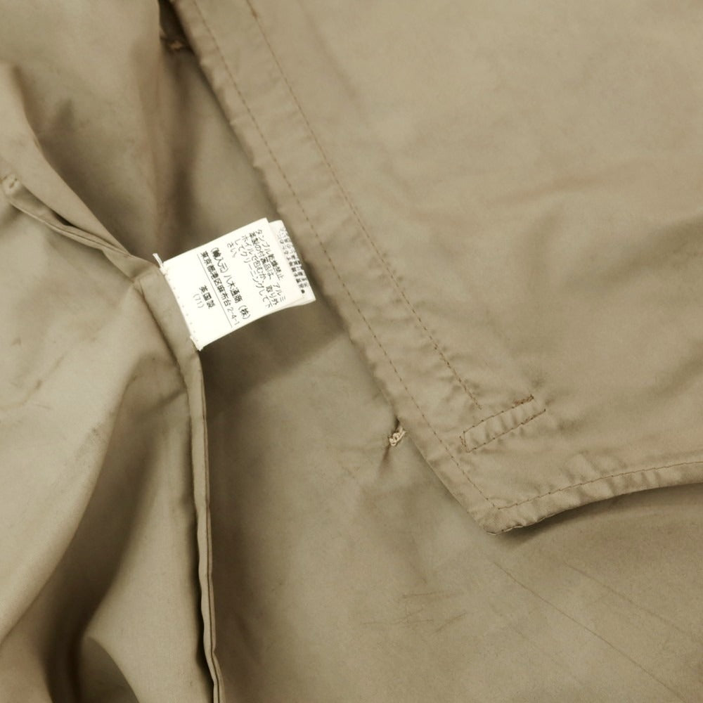 【中古】マッキントッシュ Mackintosh ポリエステル トレンチコート カーキブラウン【サイズ42】【 状態ランクC 】【 メンズ 】[EPD]