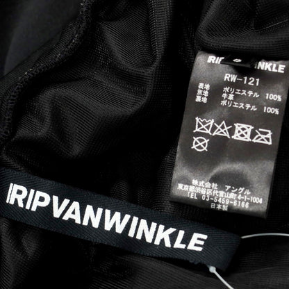 【中古】リップヴァンウィンクル ripvanwinkle LEATHER JODHPUR JERSEY ポリエステル カウレザー イージーパンツ ブラック【 5 】【 状態ランクB 】【 メンズ 】