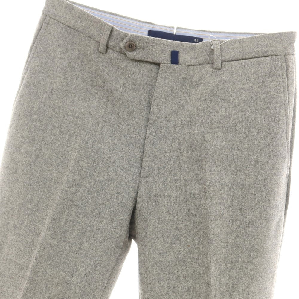 週末限定値下！美品 インコテックス INCOTEX ウールスラックス　サイズ46 インコテックス INCOTEXウールスラックス ライトグレー46