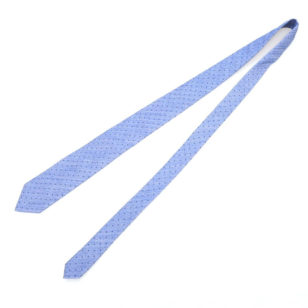 【新品】アーディーアンドシー AD&C 1956 シルク ドット柄ネクタイ ブルー【 状態ランクN 】【 メンズ 】