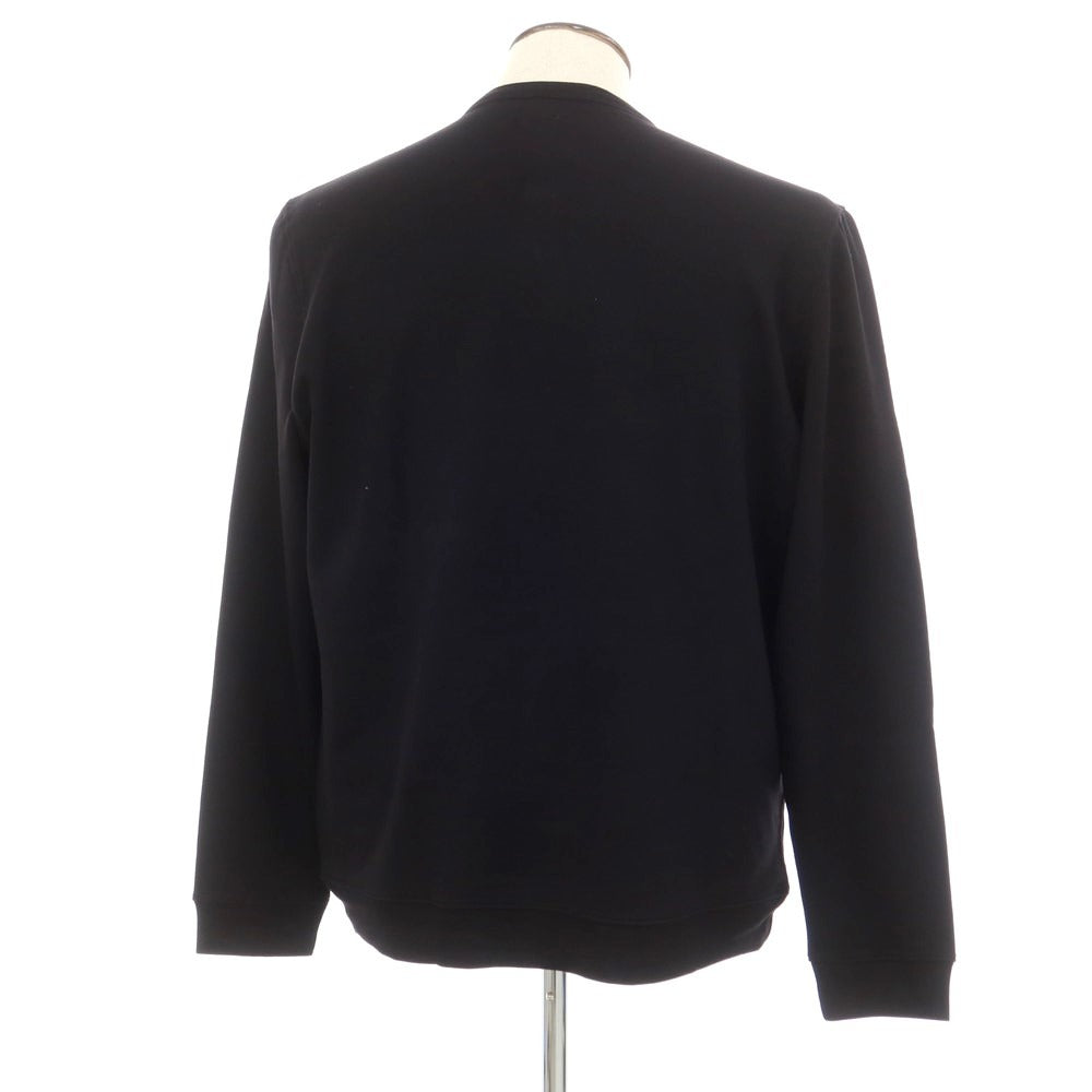 【新品】マジェスティック フィラチュール オム MAJESTIC FILATURES HOMME ストレッチレーヨン ヘンリーネック 長袖Ｔシャツ ブラック【サイズL】【 状態ランクN 】【 メンズ 】 [EPD]