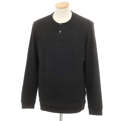 【新品】マジェスティック フィラチュール オム MAJESTIC FILATURES HOMME ストレッチレーヨン ヘンリーネック 長袖Ｔシャツ ダークグレー【サイズS】【 状態ランクN 】【 メンズ 】 [EPD]