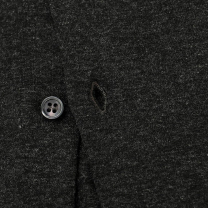 【新品】マジェスティック フィラチュール オム MAJESTIC FILATURES HOMME ストレッチレーヨン 裏起毛 カジュアルシャツ ダークグレー【サイズM】【 状態ランクN 】【 メンズ 】 [EPD]