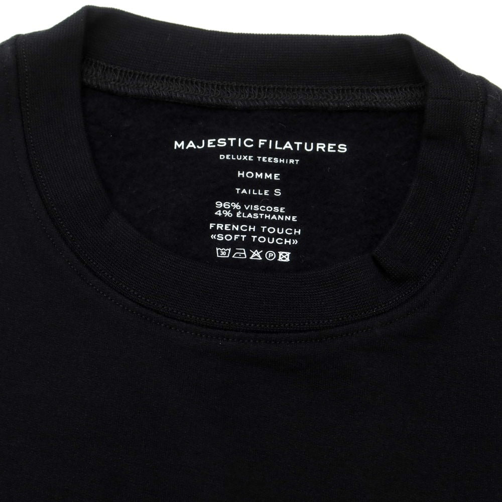 【新品】マジェスティック フィラチュール オム MAJESTIC FILATURES HOMME レーヨン 裏起毛 スウェット ブラック【 S 】【 状態ランクN 】【 メンズ 】
[BPD]