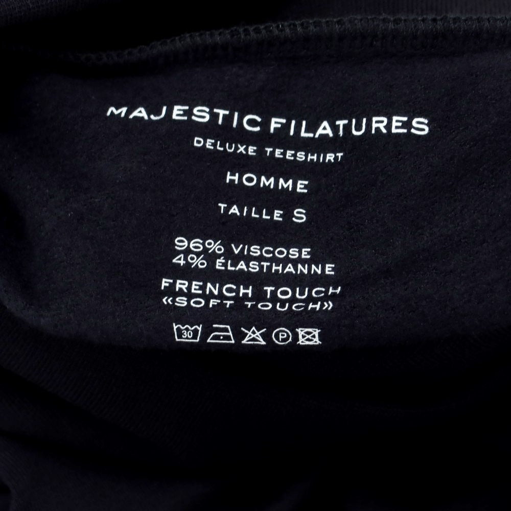 【新品】マジェスティック フィラチュール オム MAJESTIC FILATURES HOMME レーヨン タートルネック 長袖Ｔシャツ ネイビー【サイズS】【NVY】【A/W】【状態ランクN】【メンズ】