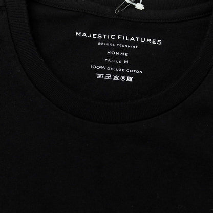 【新品】マジェスティック フィラチュール オム MAJESTIC FILATURES HOMME コットン クルーネック 長袖Ｔシャツ ブラック【サイズM】【BLK】【S/S/A/W】【状態ランクN】【メンズ】
[APD]