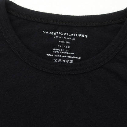 【新品】マジェスティック フィラチュール オム MAJESTIC FILATURES HOMME コットンカシミヤ 長袖Ｔシャツ ブラック【 S 】【 状態ランクN 】【 メンズ 】
[APD]