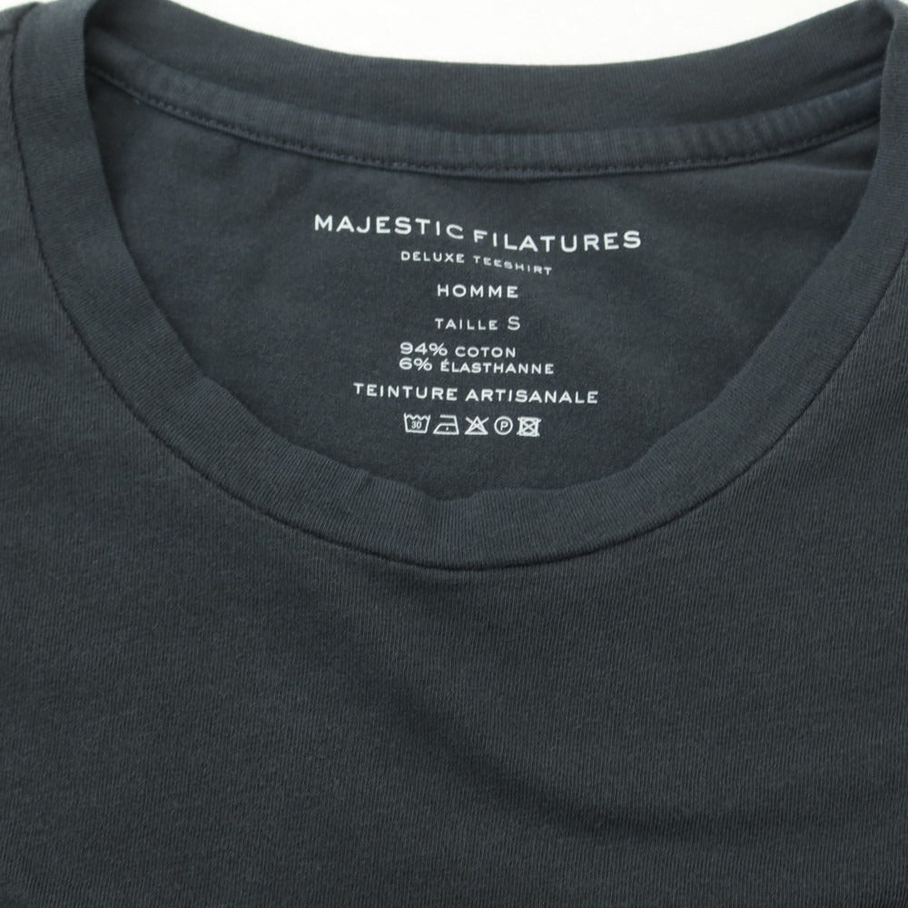 【新品】マジェスティック フィラチュール オム MAJESTIC FILATURES HOMME ストレッチコットン 長袖Ｔシャツ グリーングレー【サイズS】【GRY】【S/S/A/W】【状態ランクN】【メンズ】
[APD]