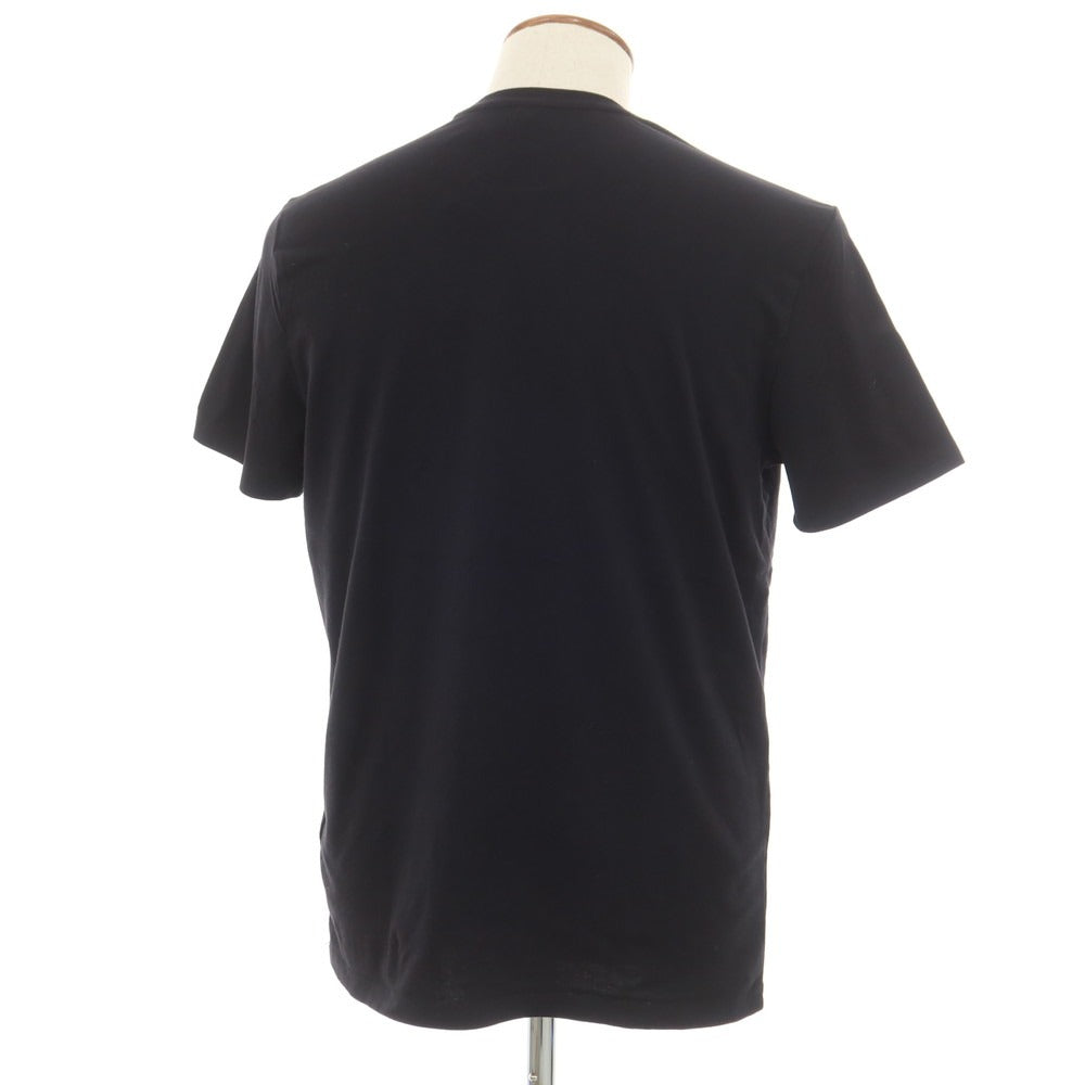 【新品】マジェスティック フィラチュール オム MAJESTIC FILATURES HOMME コットン クルーネック 半袖Ｔシャツ ブラック【サイズM】【BLK】【S/S】【状態ランクN】【メンズ】