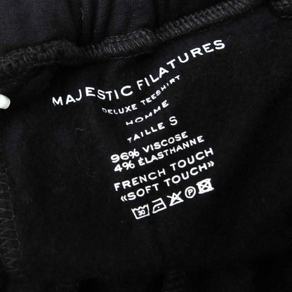 【新品】マジェスティック フィラチュール オム MAJESTIC FILATURES HOMME レーヨン 裏起毛 イージーパンツ ブラック【 S 】【 状態ランクN 】【 メンズ 】
[BPD]