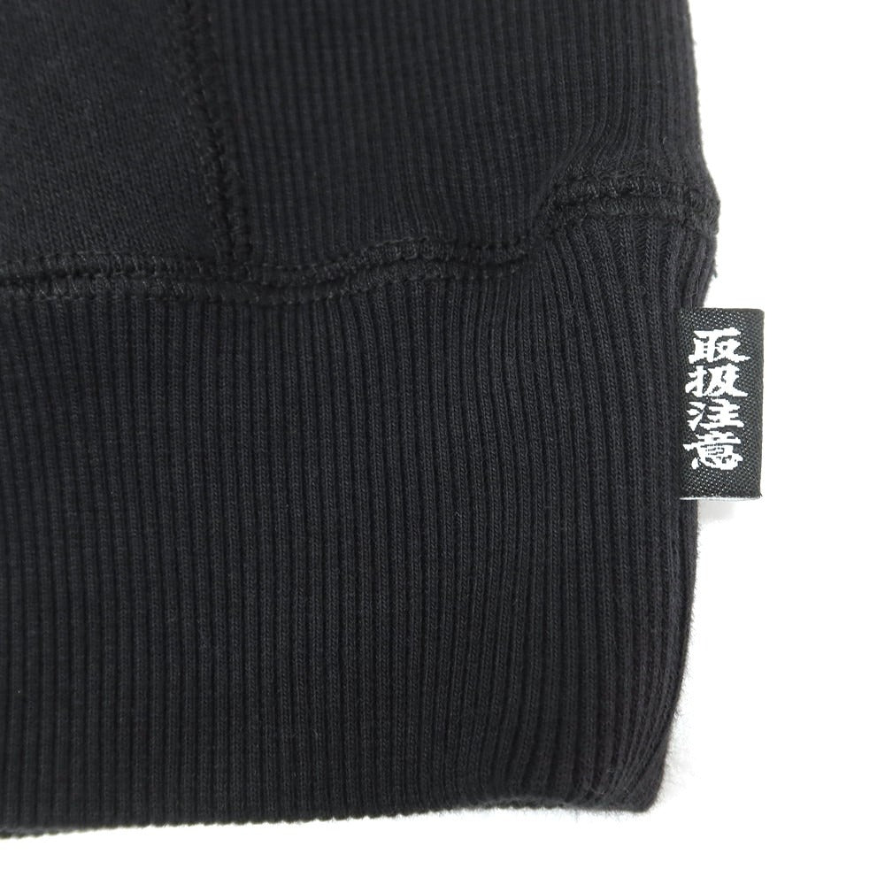 【中古】ブラックアイパッチ BlackEyePatch × スッパイマン 2024年秋冬 コットン パーカー ブラック【サイズL】【 状態ランクA 】【 メンズ 】 [EPD]