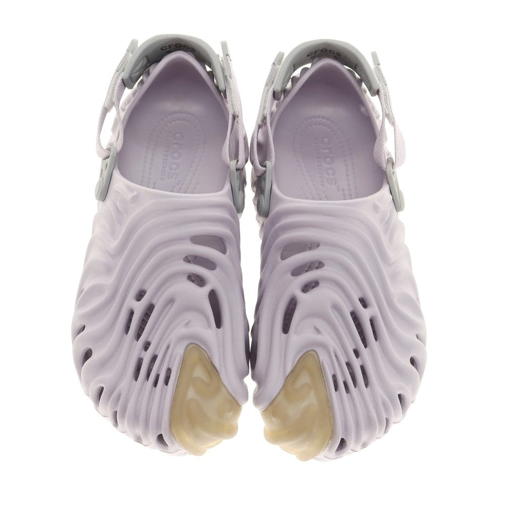 【中古】【未使用】クロックス crocs × SALAHE BEMBURY サンダル ライトパープル【 9 】【 状態ランクS 】【 メンズ 】