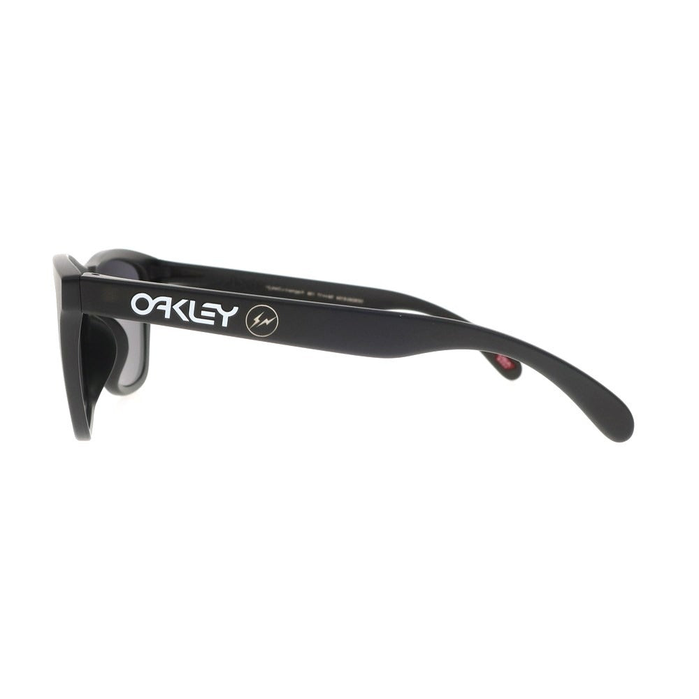 【中古】【未使用】フラグメントデザイン FRAGMENT DESIGN × OAKLEY Frogskins サングラス マットブラック【 54□17 】【 状態ランクS 】【 メンズ 】